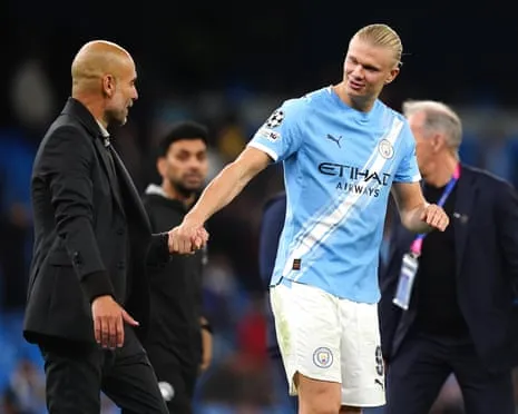 Haaland Enters Elite Champions League Half-Century Club, Hailed by Pep as CR7 and Messi's Fellow Monster