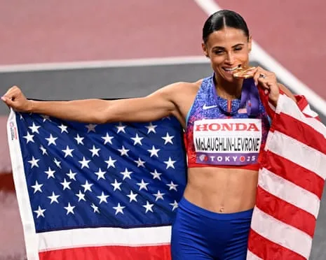 Sydney McLaughlin-Levrone clocks quickest women’s 400m in fourty years to secure gold medal