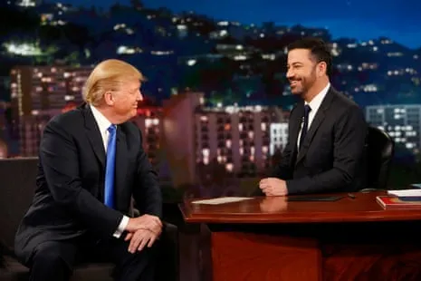 Trump Applauds Jimmy Kimmel's Show Suspension Amid Democratic Outrage Regarding First Amendment Concerns
