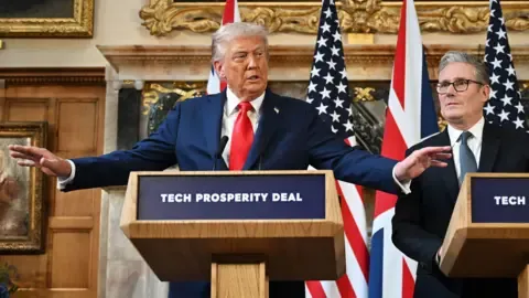 Donald Trump Proposes Keir Starmer Might Use Military to Manage UK Boundaries