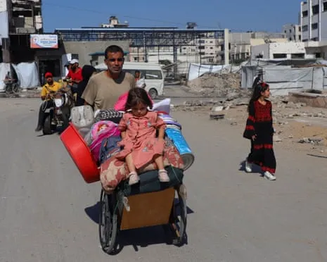 Running away from Destruction to Peril: Gaza Inhabitants Grapple with Heart-Wrenching Dilemma