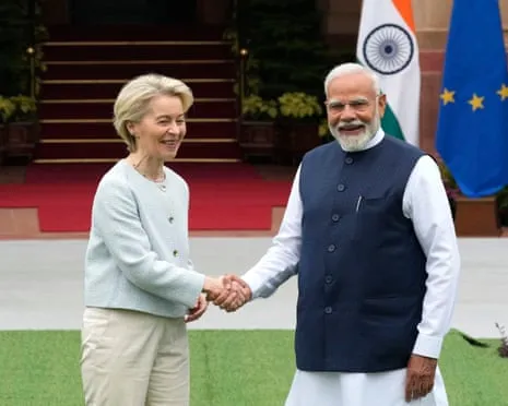 European Union Pursues Stronger Relations with India Regardless of Divisions Regarding Russia