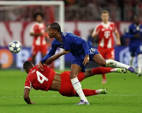 Chelsea's manager rages as the German giants defender Tah avoids dismissal in Champions League defeat