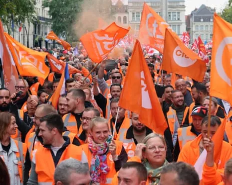 Nationwide Strike Movement Sees Vast Numbers Taking to the Streets Throughout France